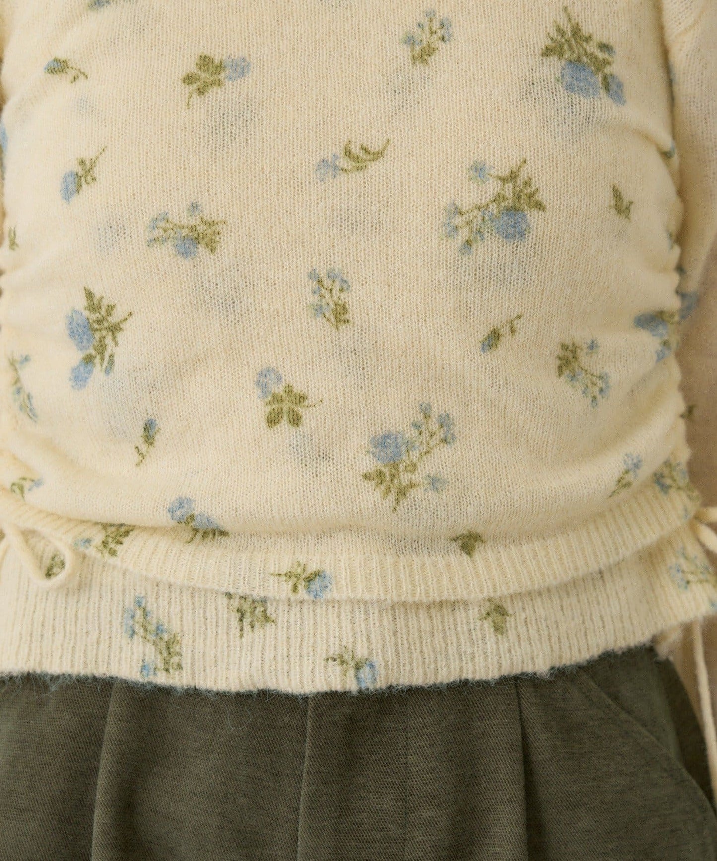 [純色/碎花] Kastane Mohair Knit 2P Set - Image 18
