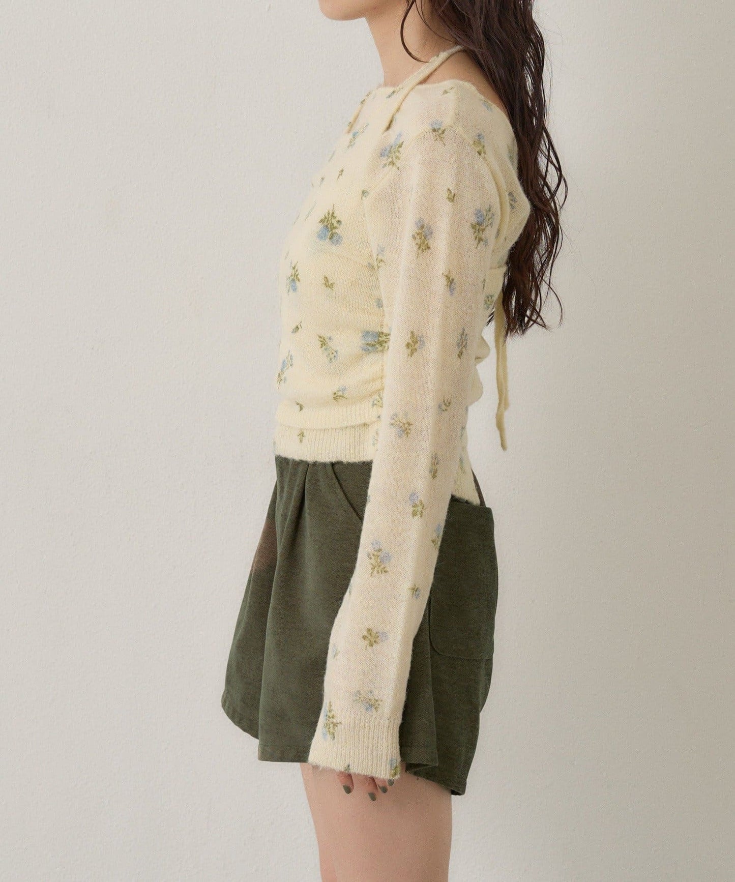 [純色/碎花] Kastane Mohair Knit 2P Set - Image 20