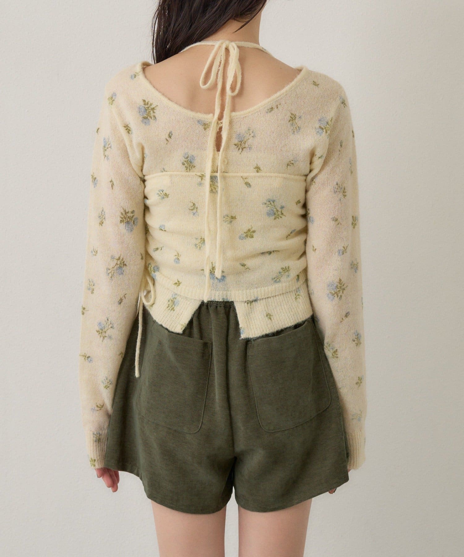 [純色/碎花] Kastane Mohair Knit 2P Set - Image 21