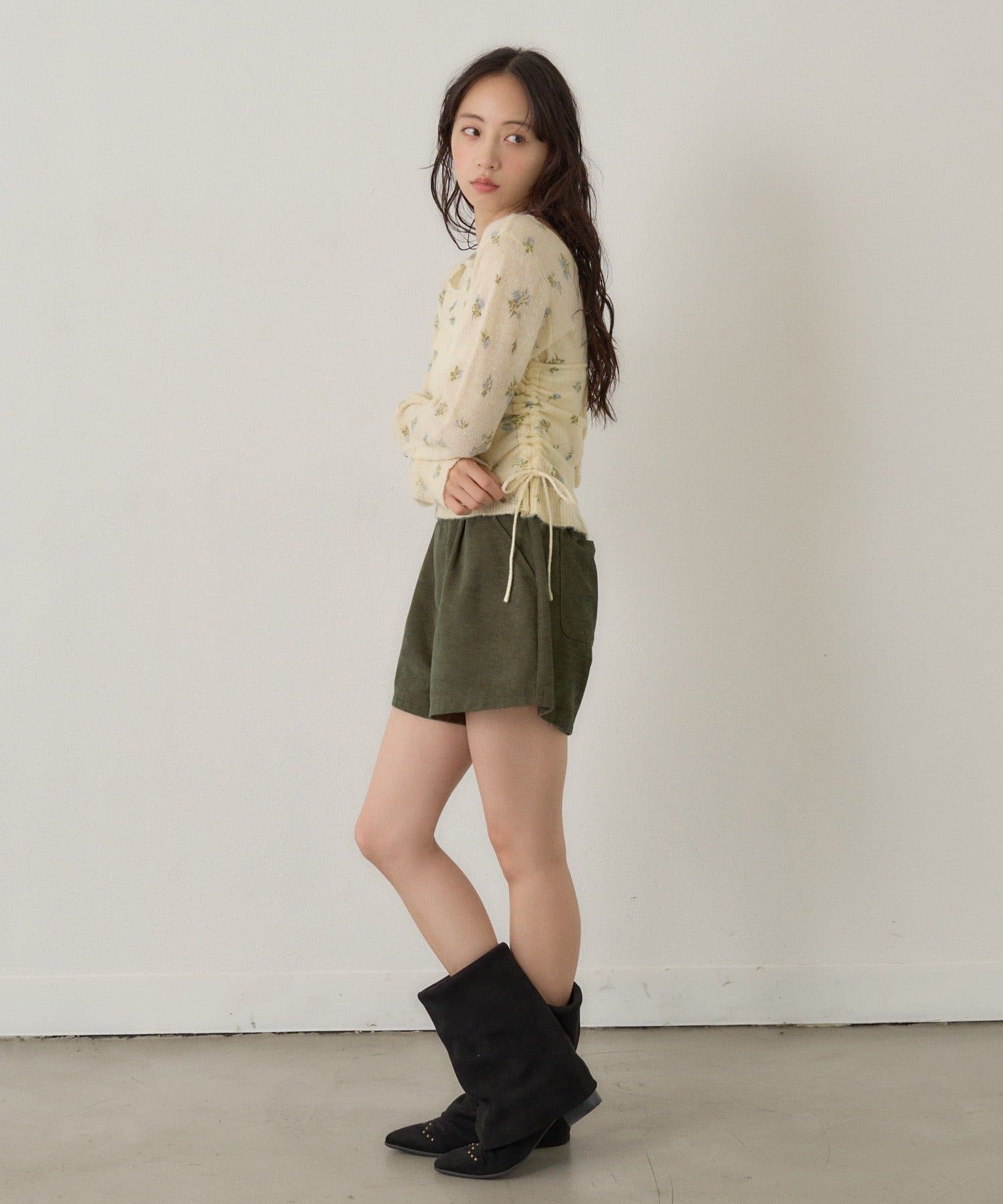 [純色/碎花] Kastane Mohair Knit 2P Set - Image 10