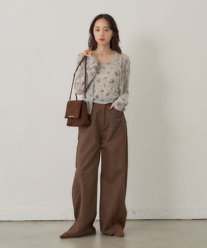 [純色/碎花] Kastane Mohair Knit 2P Set - Image 25