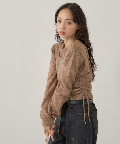 [純色/碎花] Kastane Mohair Knit 2P Set - Image 29