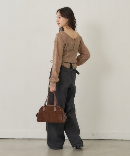 [純色/碎花] Kastane Mohair Knit 2P Set - Image 33