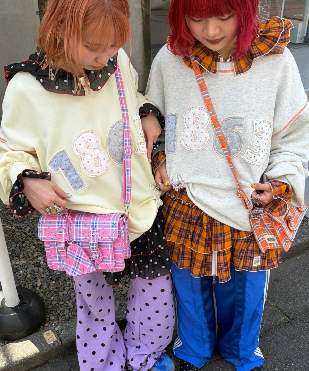 HELLO.SANFRANCISCO Logo patchwork big sweatshirt - Image 15