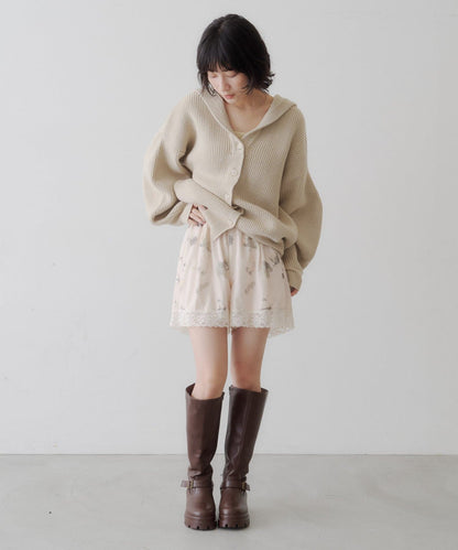 Kastane Voluminous hooded knit cardigan - Image 11
