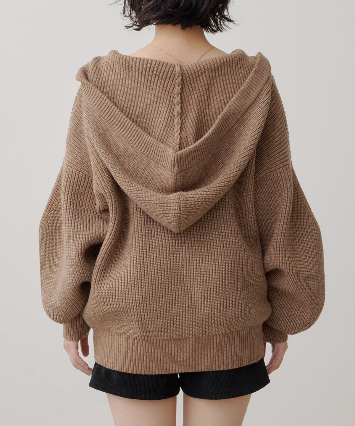 Kastane Voluminous hooded knit cardigan - Image 28