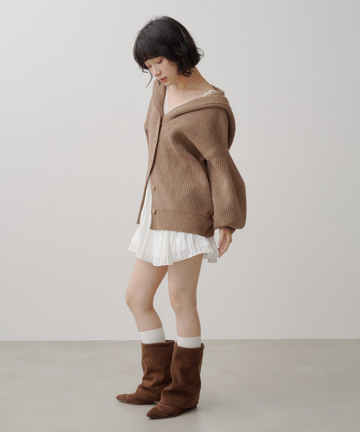 Kastane Voluminous hooded knit cardigan - Image 19