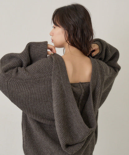 Kastane Voluminous hooded knit cardigan - Image 40