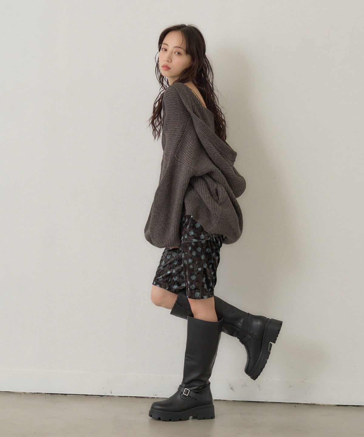 Kastane Voluminous hooded knit cardigan - Image 44