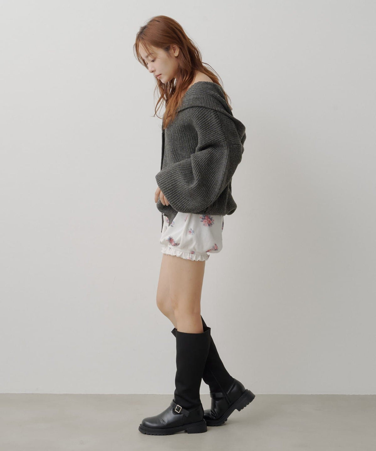Kastane Voluminous hooded knit cardigan - Image 52