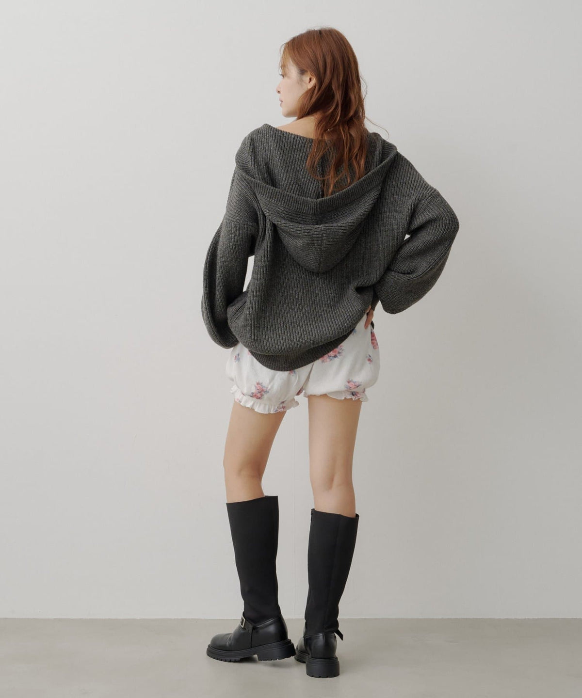 Kastane Voluminous hooded knit cardigan - Image 53