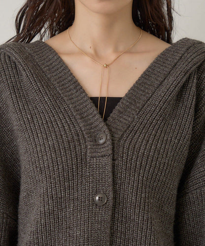 Kastane Voluminous hooded knit cardigan - Image 54