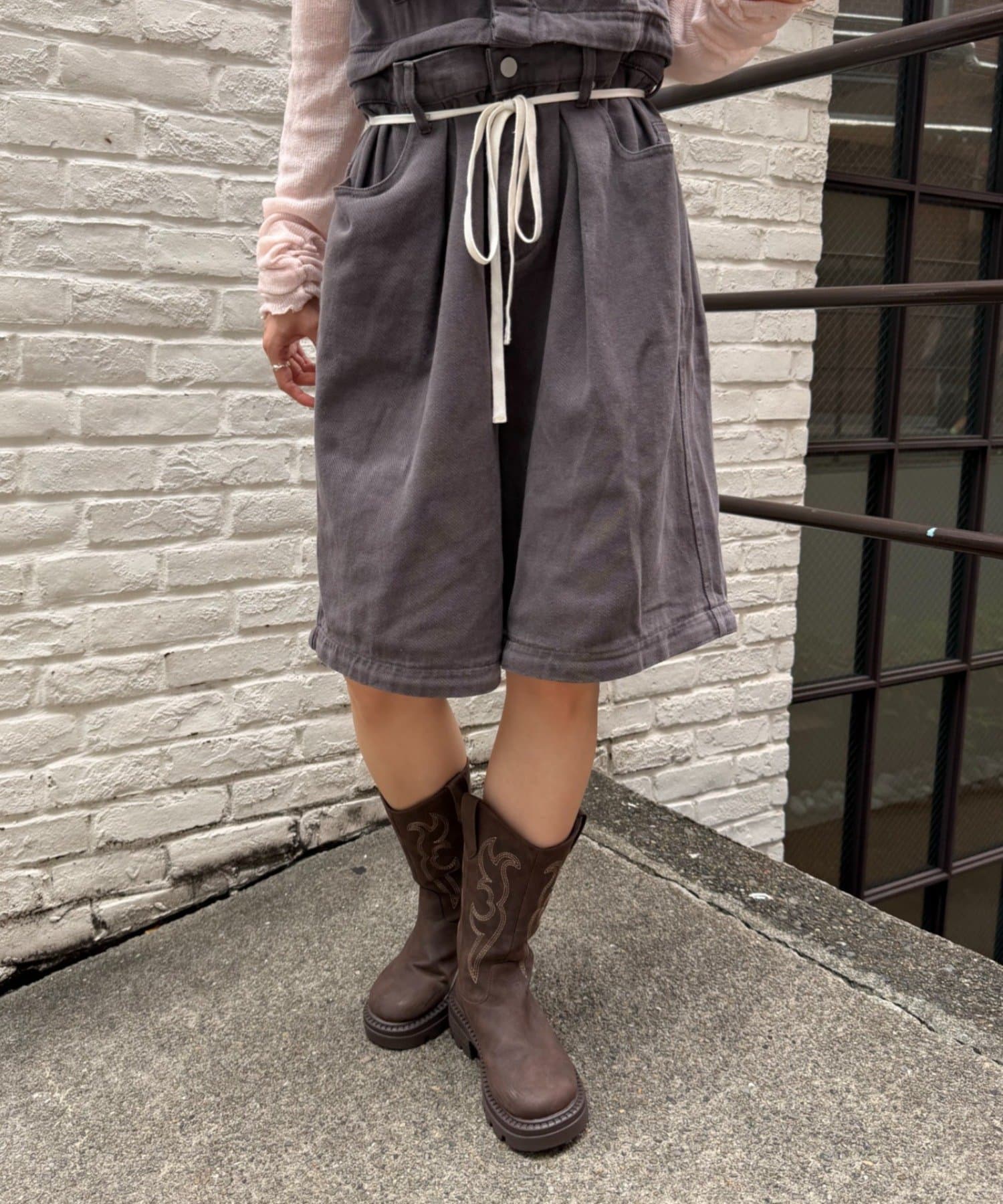w closet Multi way 工人褲 - Image 21