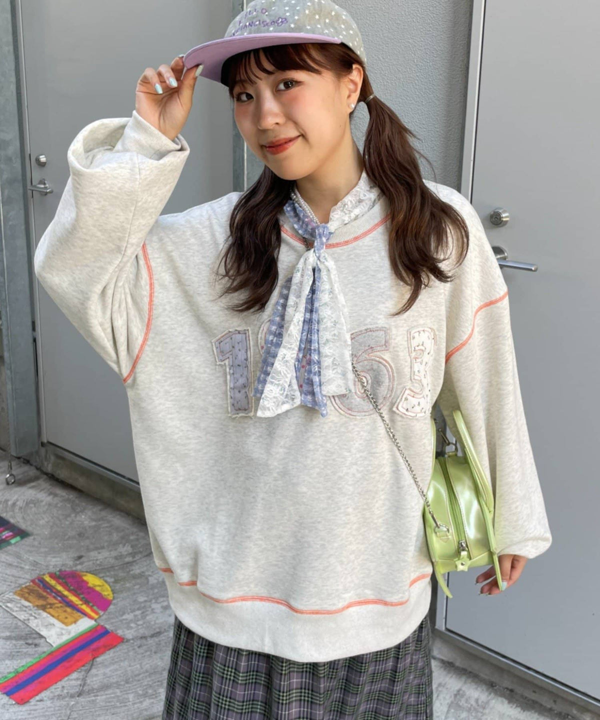 HELLO.SANFRANCISCO Lace bow tie tee - Image 16