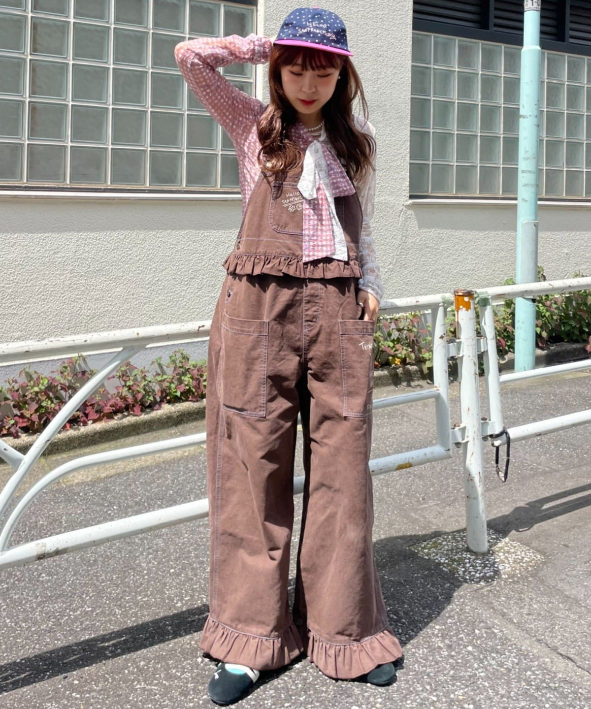 HELLO.SANFRANCISCO Lace bow tie tee - Image 22