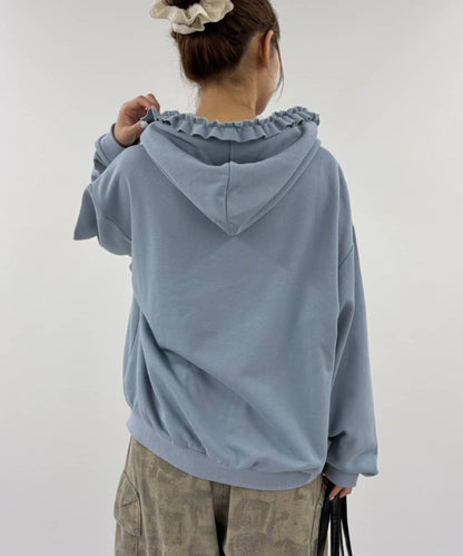 w closet Star pattern patchwork hoodie - Image 13