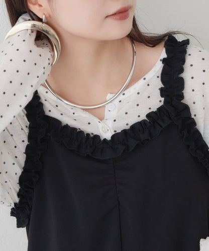 mystic henley sheer top - Image 18