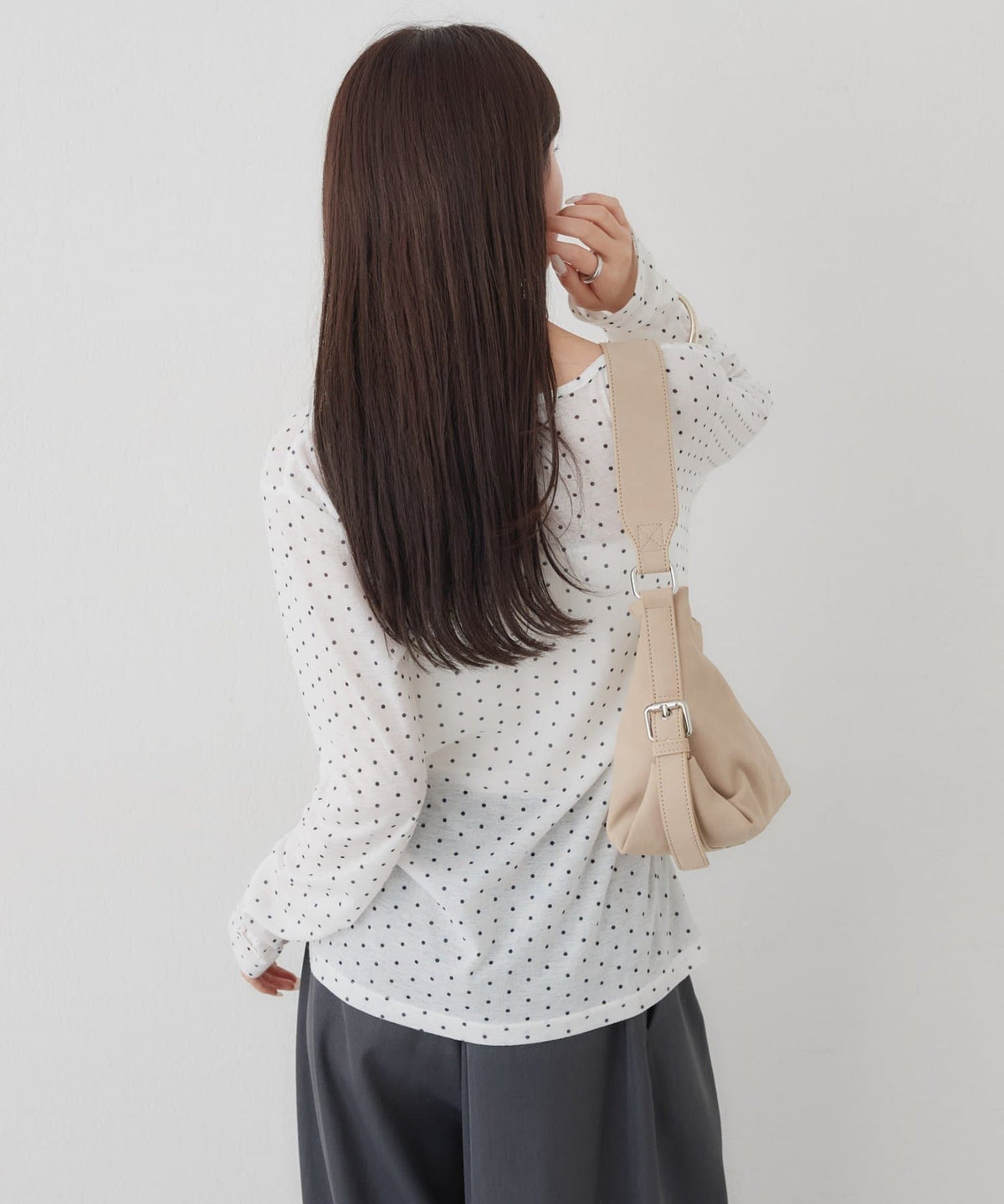 mystic henley sheer top - Image 13