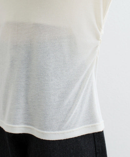 mystic henley sheer top - Image 39