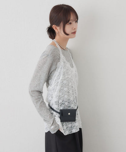 mystic henley sheer top - Image 57