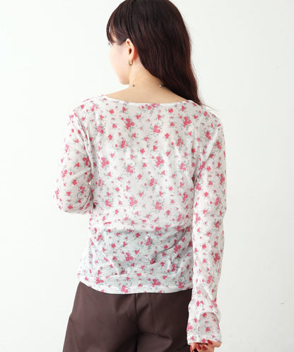 mystic henley sheer top - Image 63