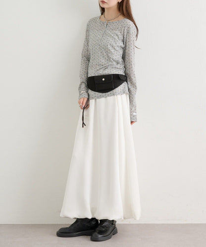 mystic henley sheer top - Image 87