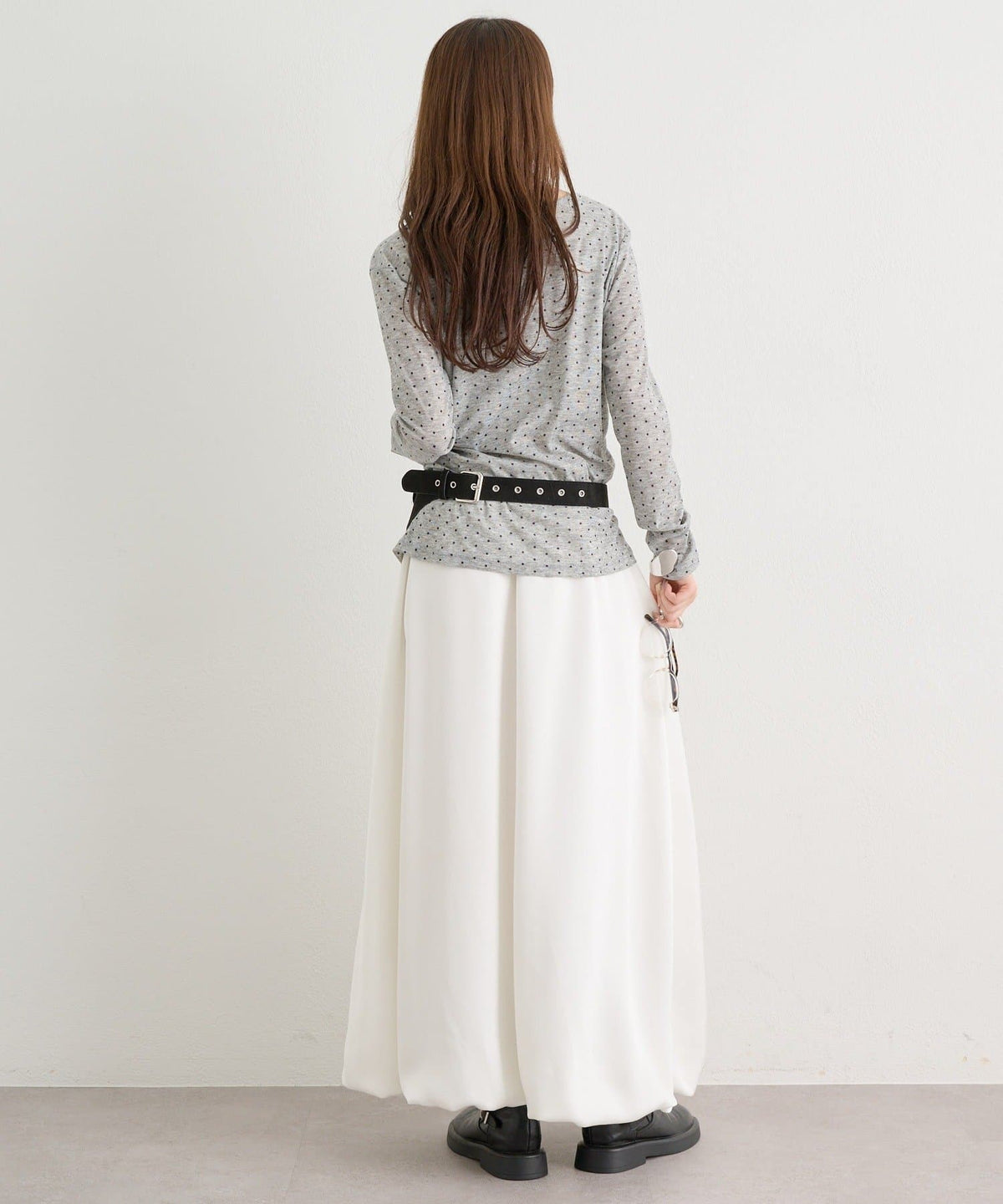 mystic henley sheer top - Image 89