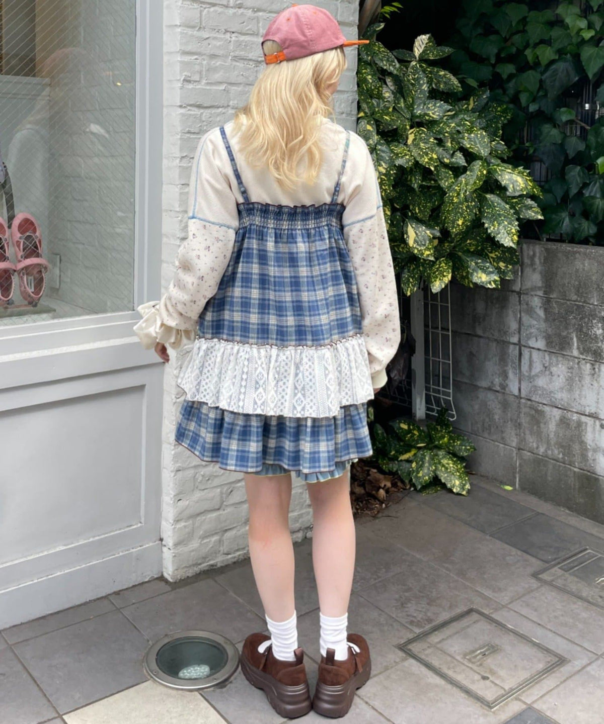 HELLO.SANFRANCISCO 格紋Lace tunic dress - Image 23