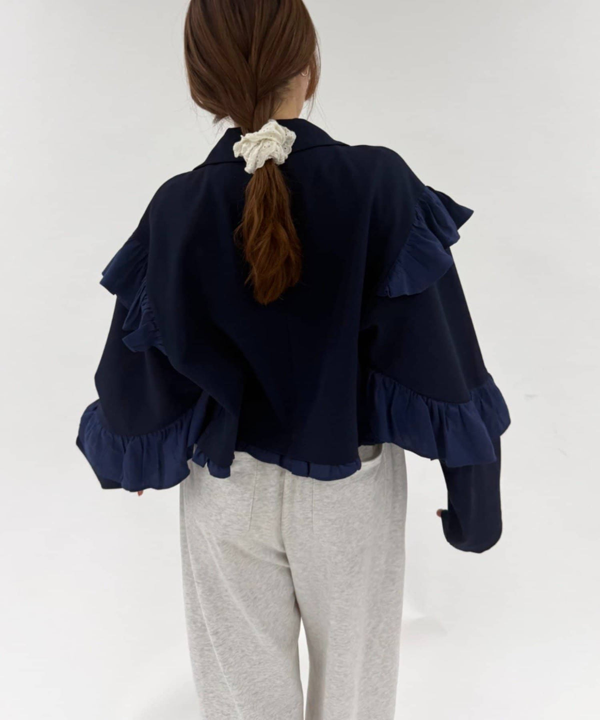 [長/短Version ]w closet Frill jacket - Image 29