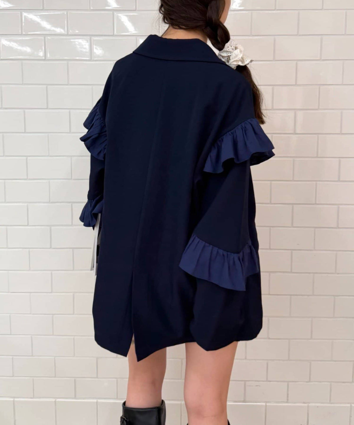 [長/短Version ]w closet Frill jacket - Image 22