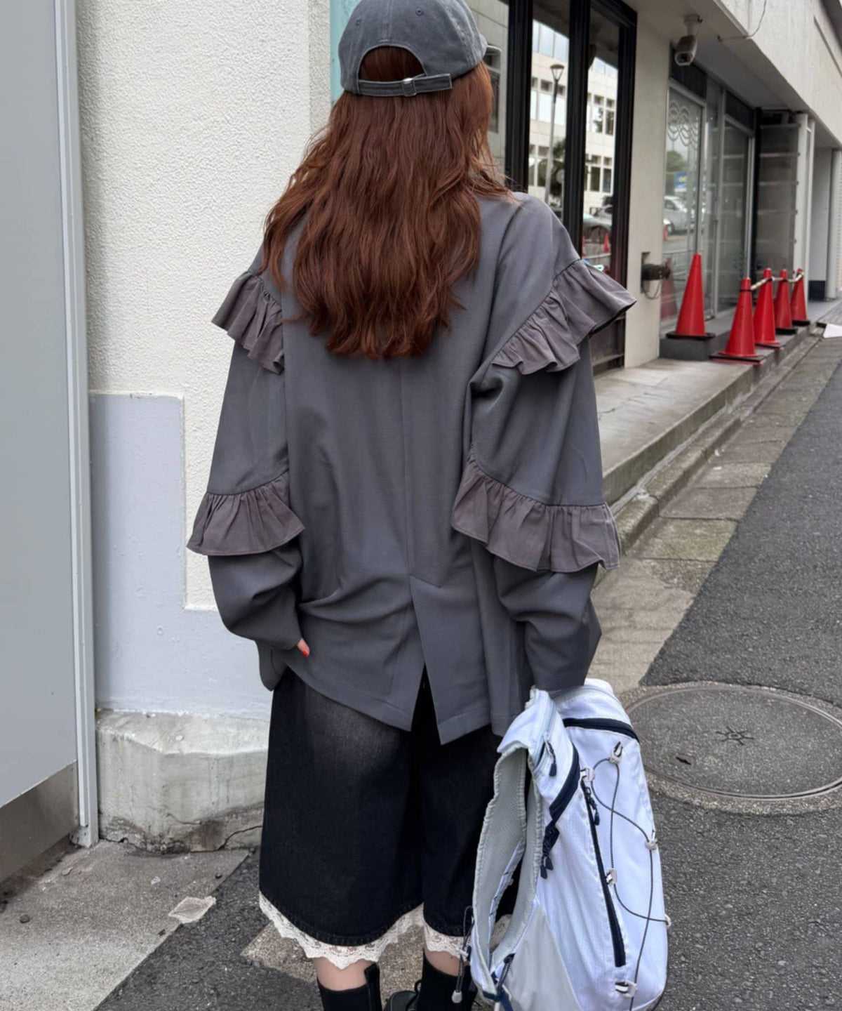 [長/短Version ]w closet Frill jacket - Image 47