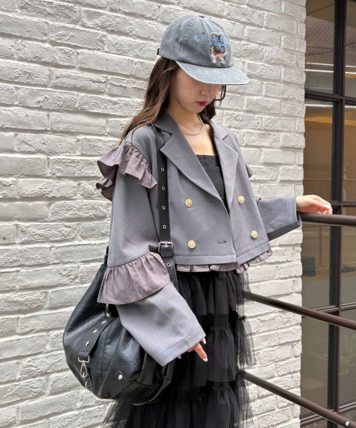 [長/短Version ]w closet Frill jacket - Image 32