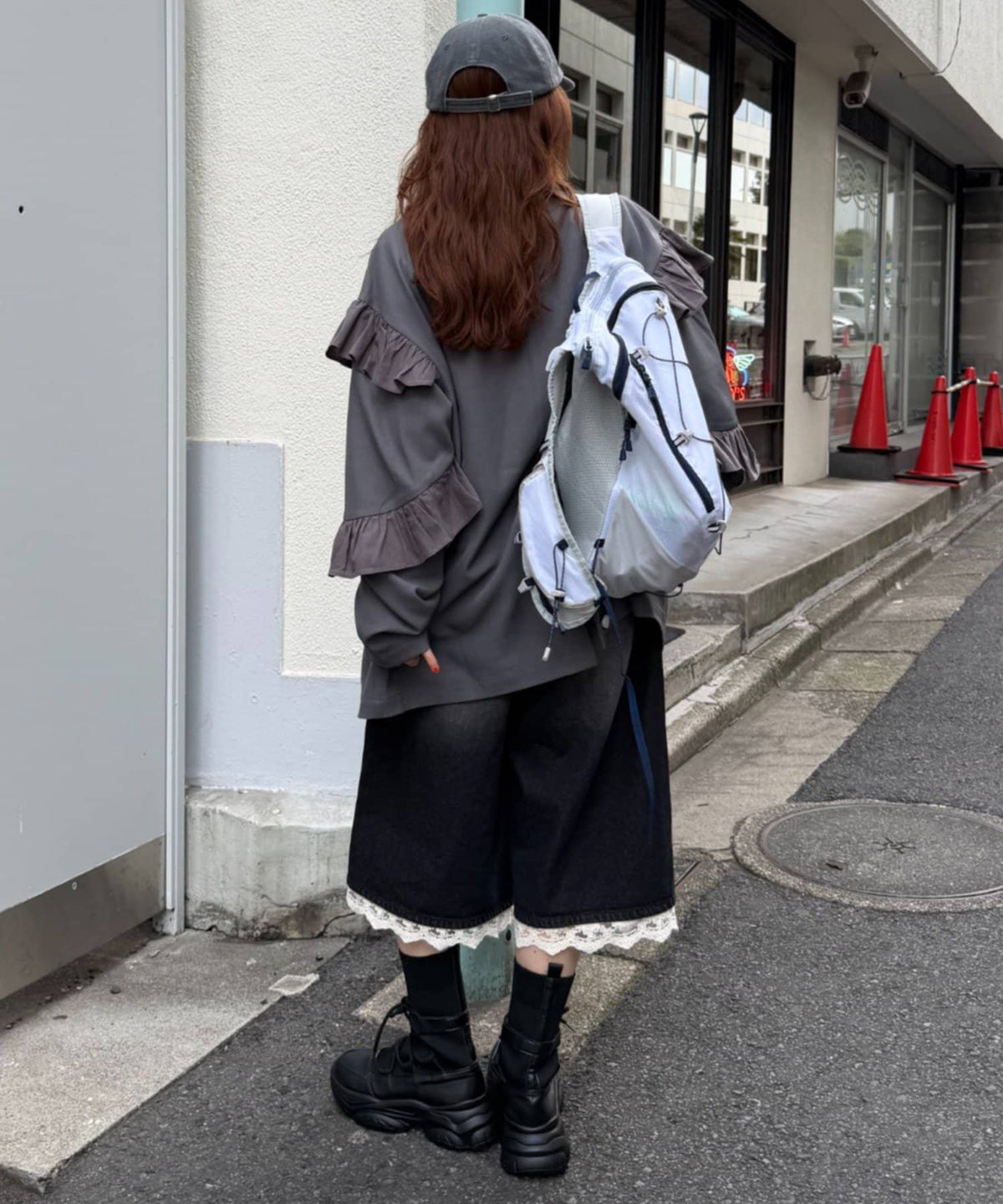 [長/短Version ]w closet Frill jacket - Image 50