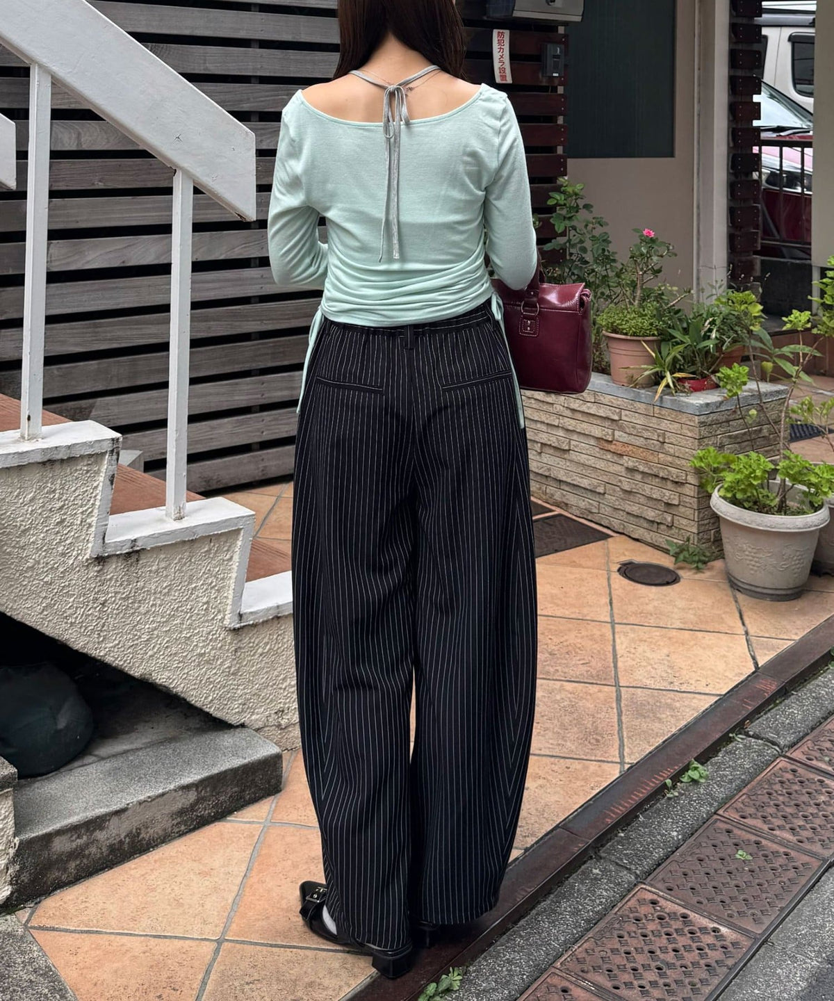 CIAOPANIC 假2件 Halter Design Top - Image 12