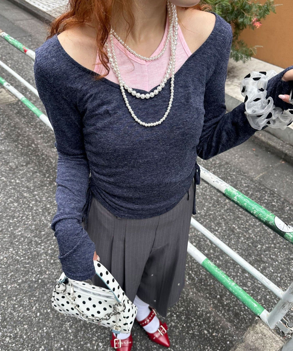 CIAOPANIC 假2件 Halter Design Top - Image 3