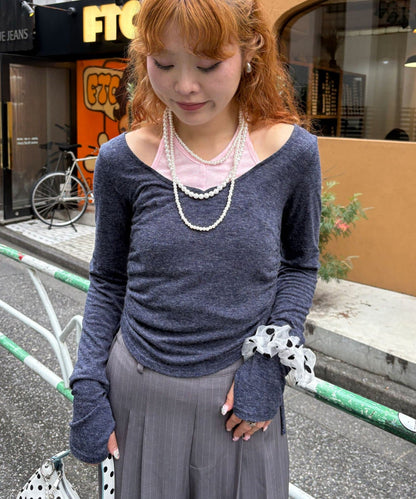 CIAOPANIC 假2件 Halter Design Top - Image 15
