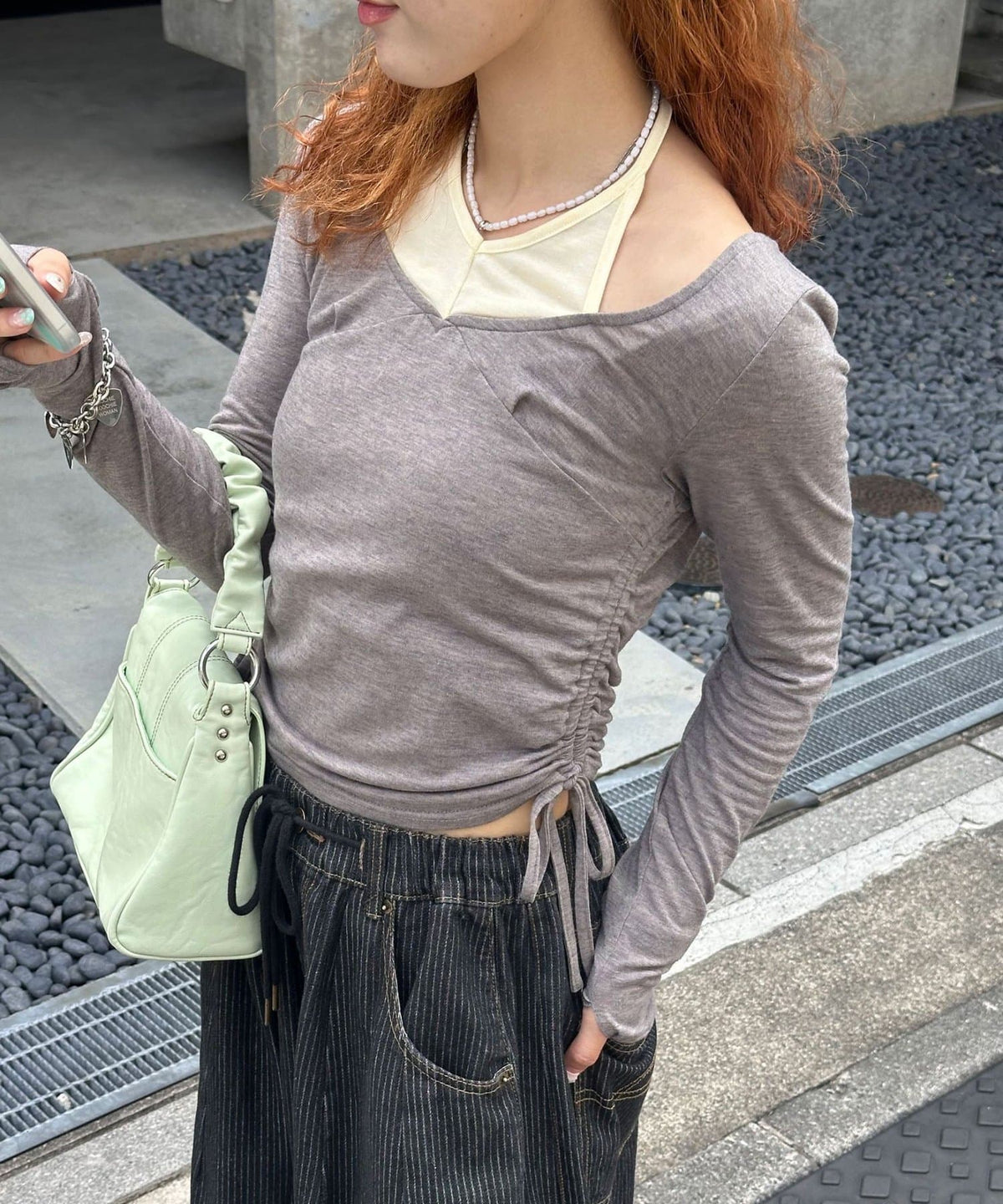 CIAOPANIC 假2件 Halter Design Top - Image 21