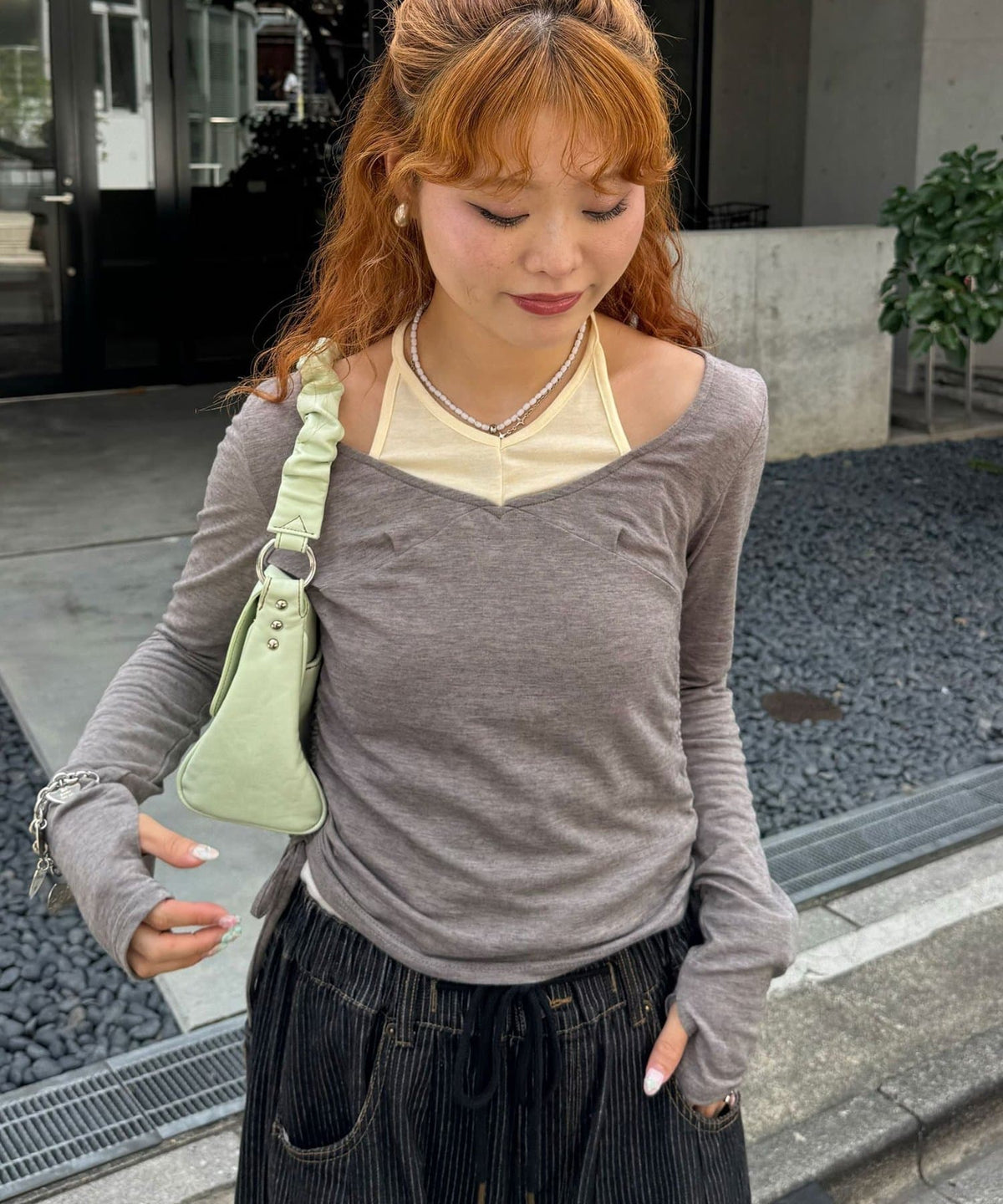 CIAOPANIC 假2件 Halter Design Top - Image 22