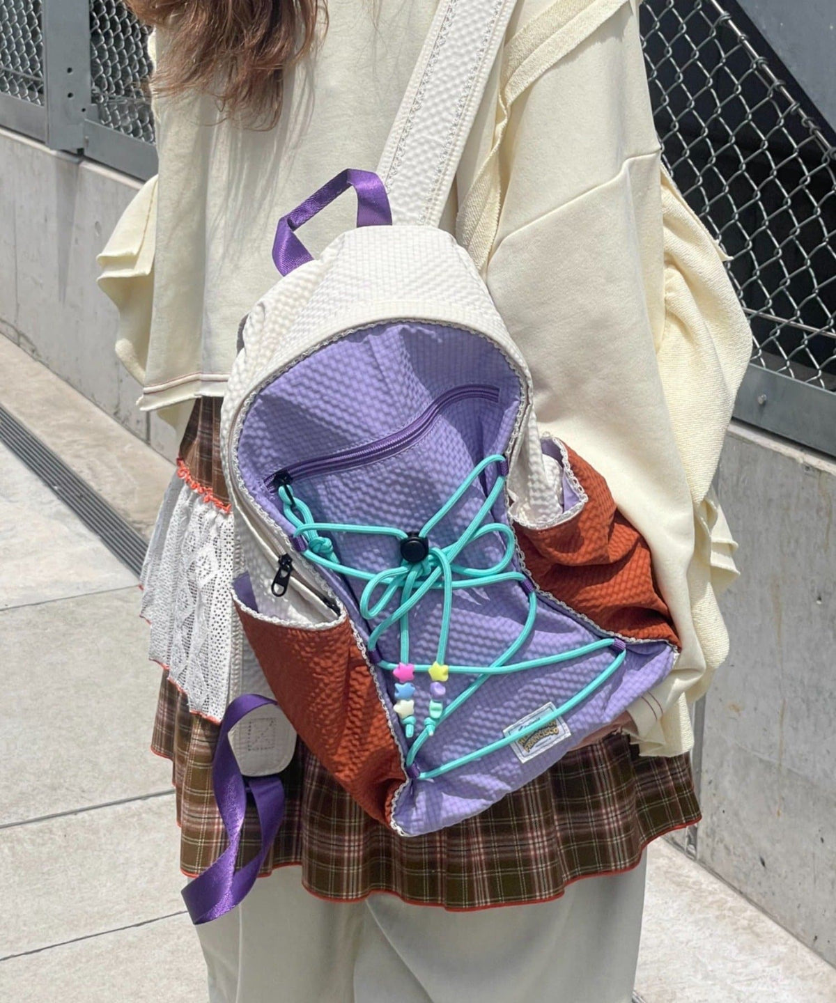 HELLO.SANFRANCISCO Colorful Backpack - Image 1