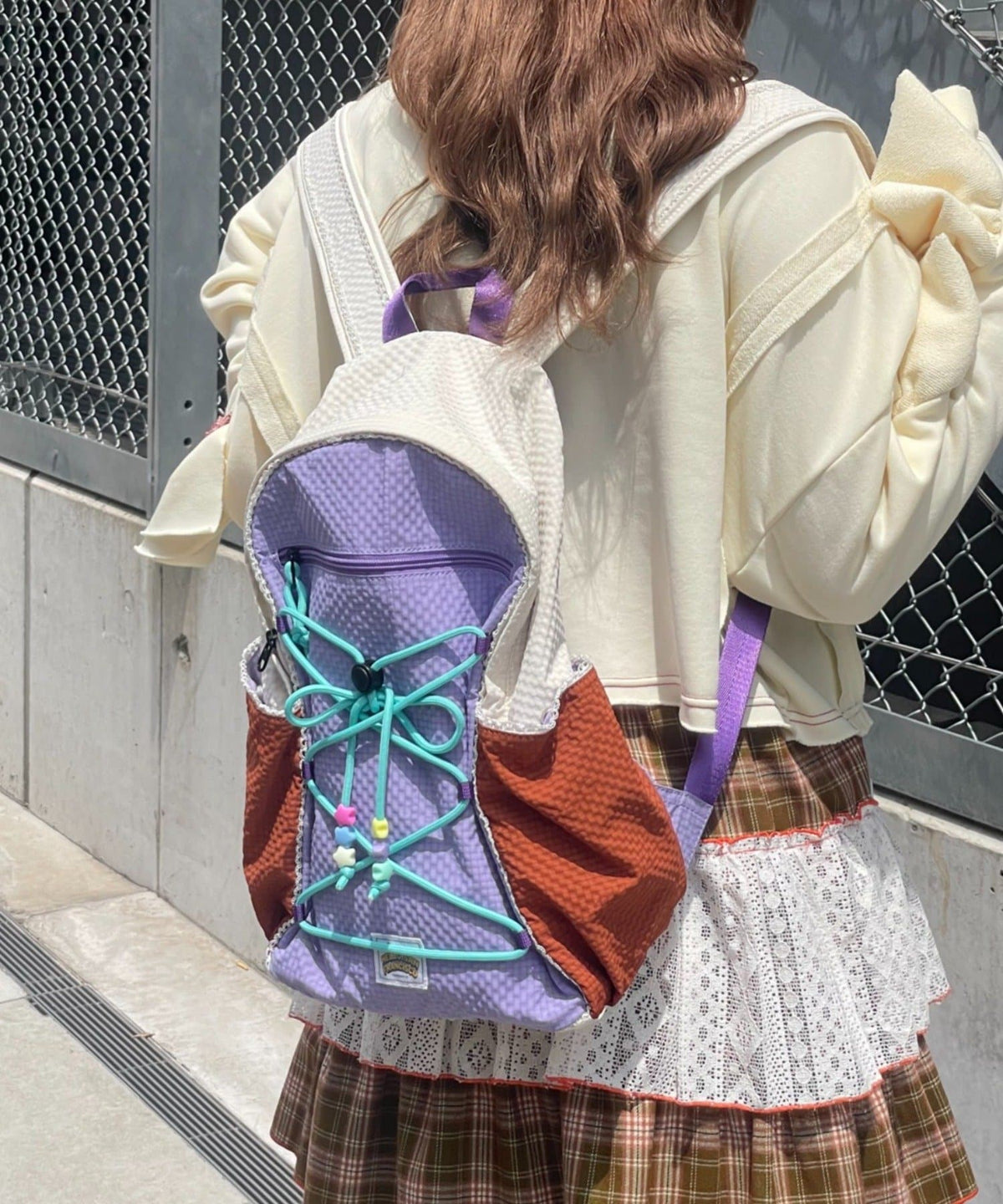 HELLO.SANFRANCISCO Colorful Backpack - Image 4