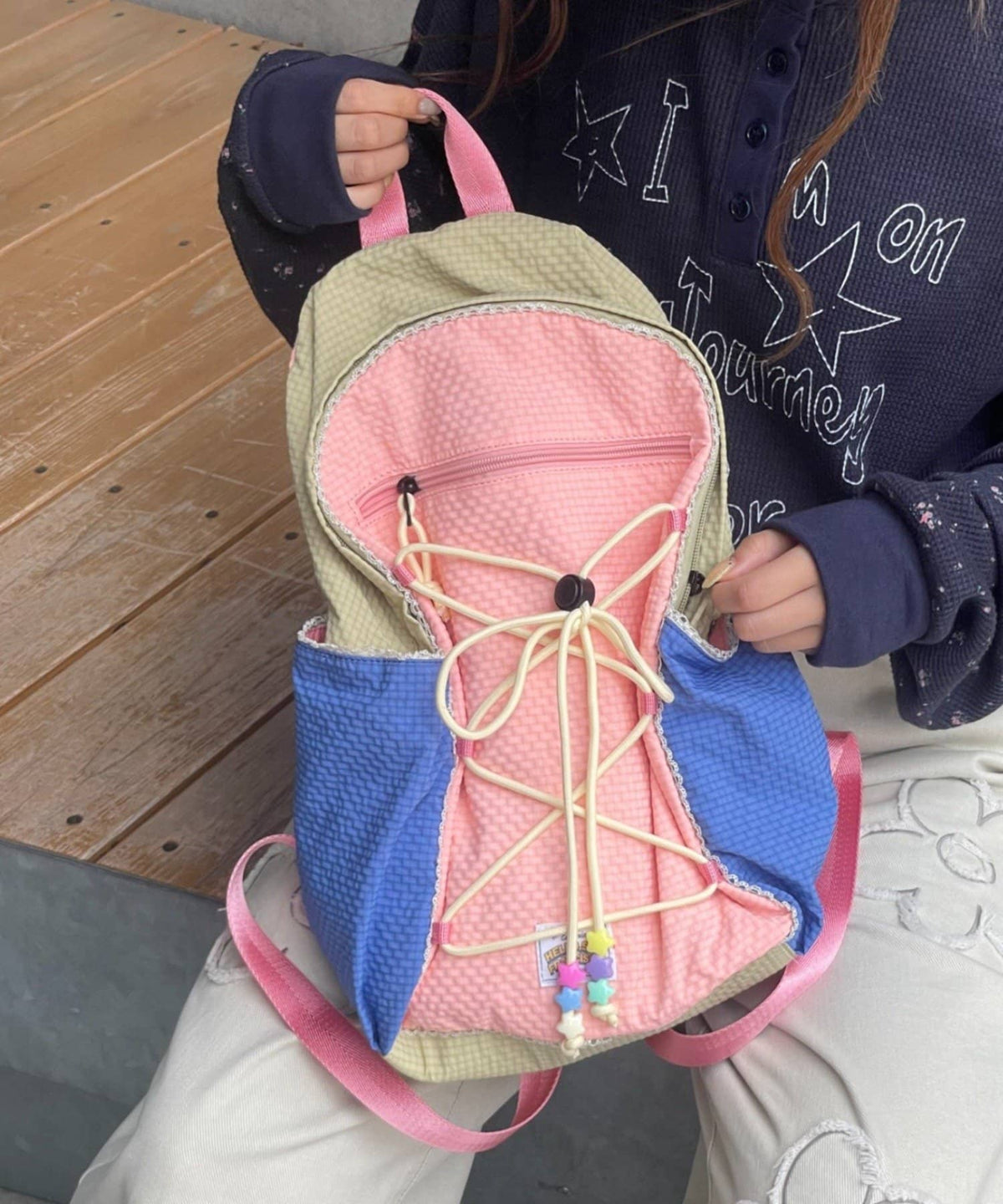 HELLO.SANFRANCISCO Colorful Backpack - Image 14