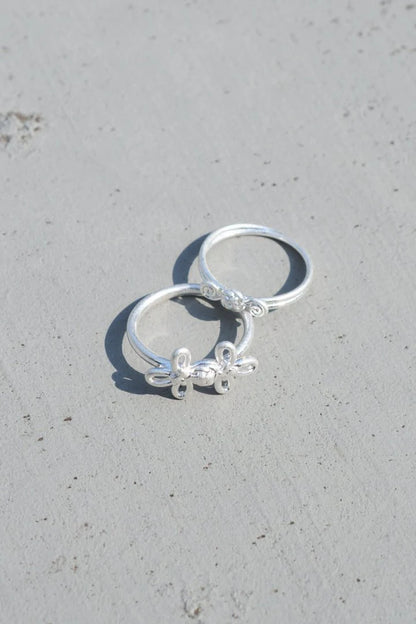 GOLDY knot ring set