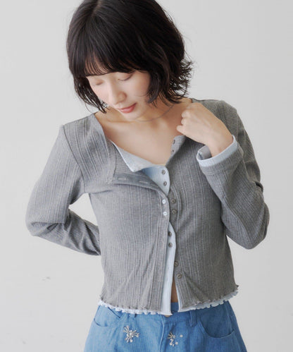 Kastane Two-tone cardigan - Image 9