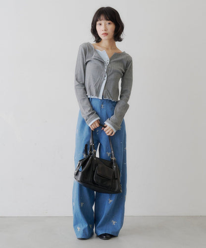 Kastane Two-tone cardigan - Image 13