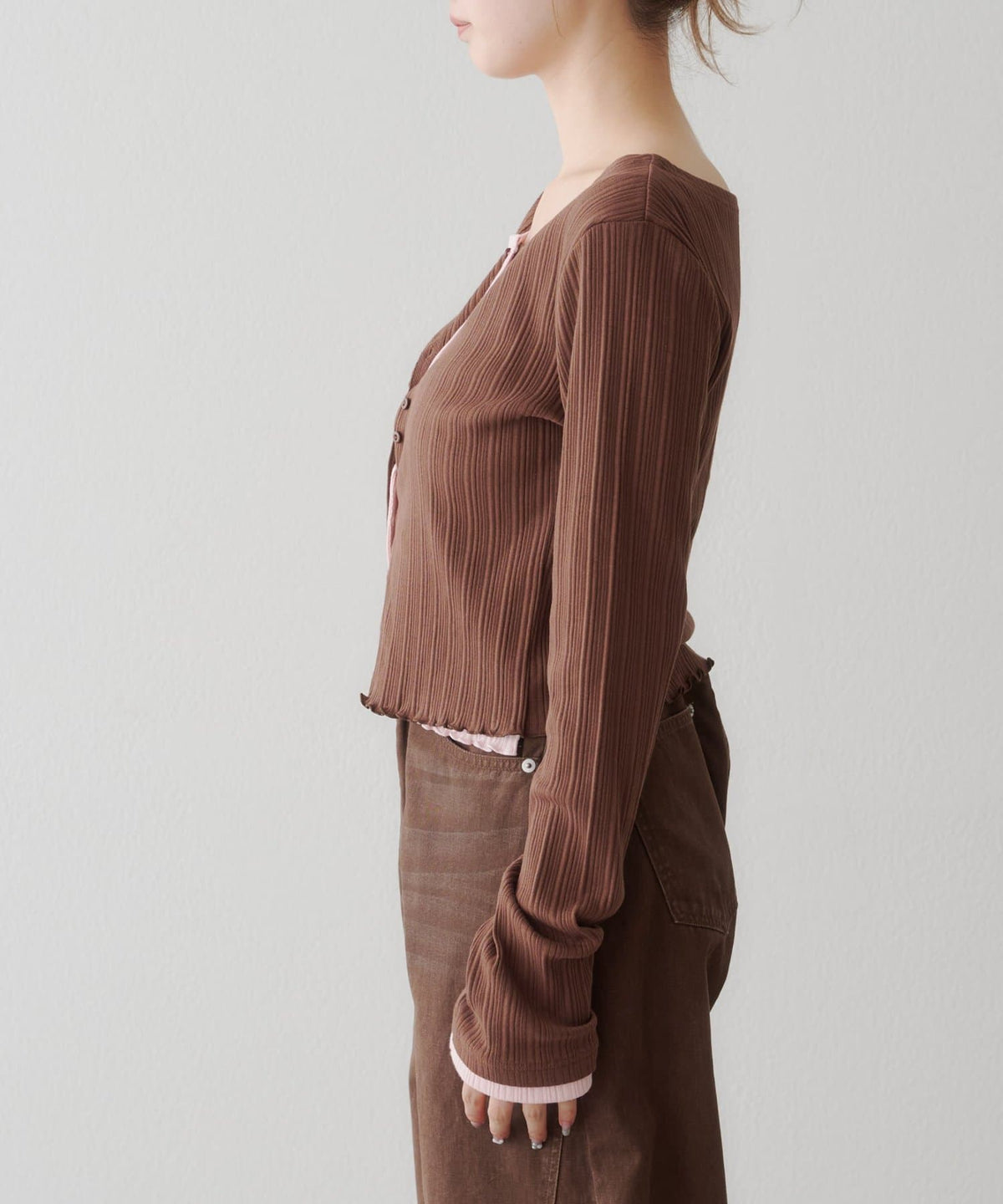 Kastane Two-tone cardigan - Image 23