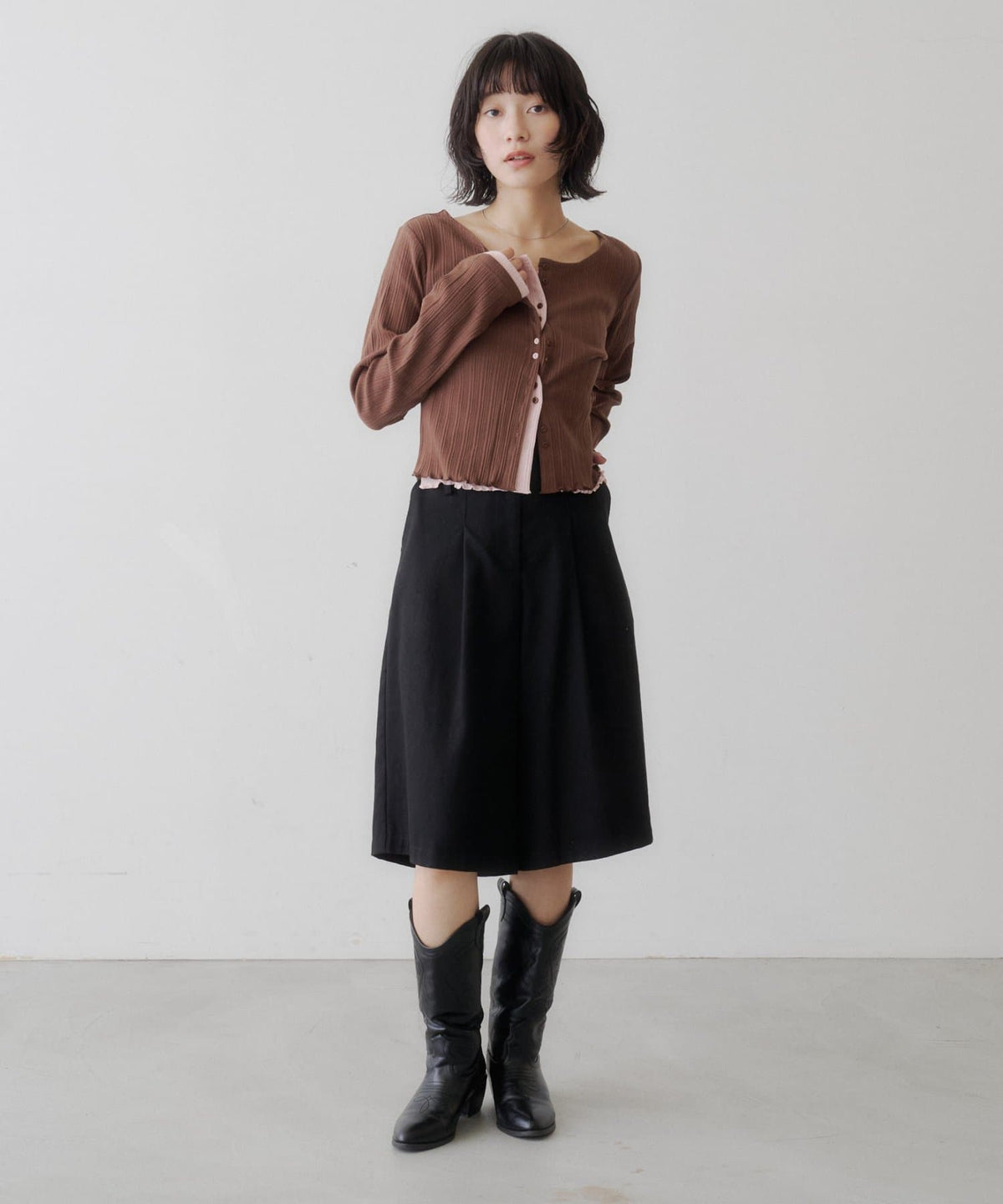 Kastane Two-tone cardigan - Image 17