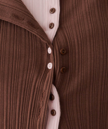 Kastane Two-tone cardigan - Image 18