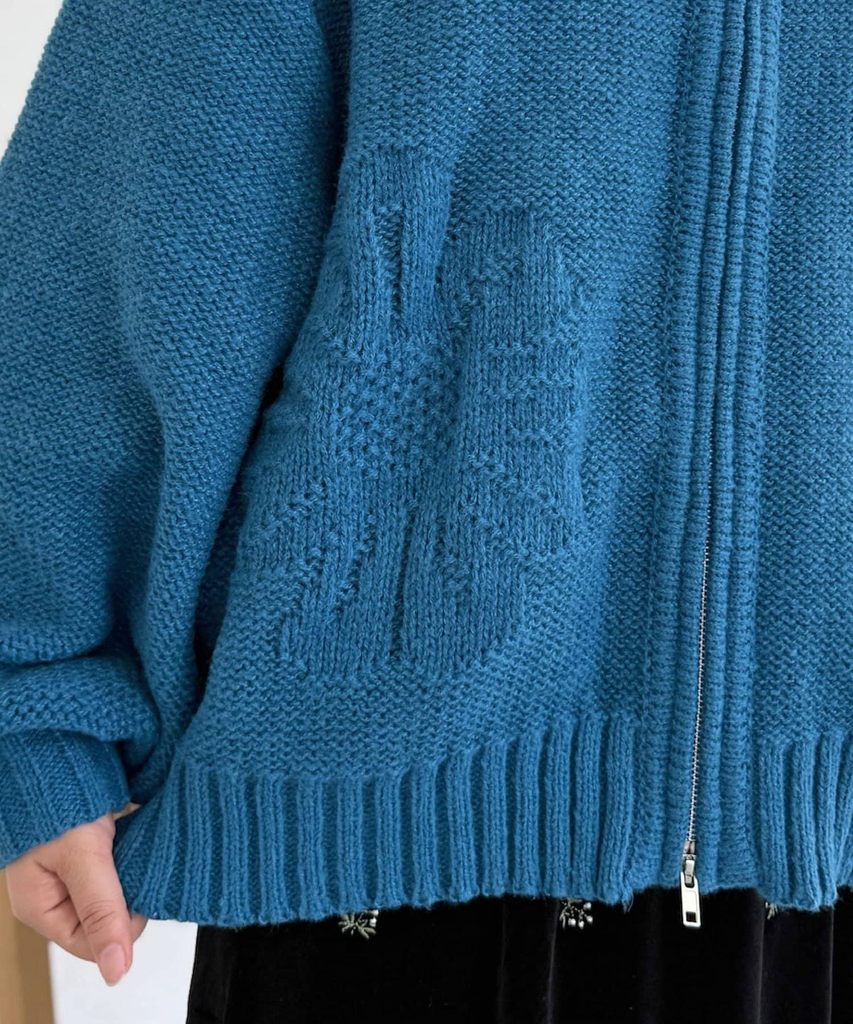 CPCM Flower Zip Cardigan - Image 16