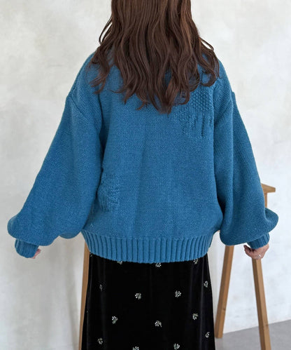 CPCM Flower Zip Cardigan - Image 7