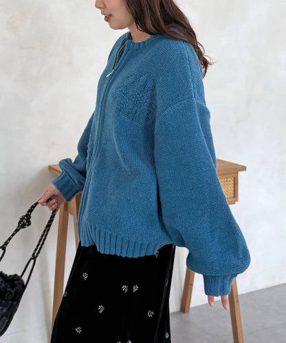 CPCM Flower Zip Cardigan - Image 12